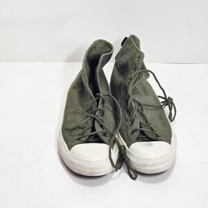 Converse Chuck Taylor All Star High Cordura Sneakers Mens 9.5 Army Green Shoes